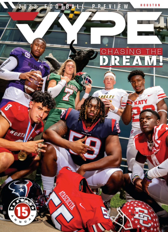 2022 VYPE Houston Magazine (VYPE Football Preview): Volume 15 Number 2